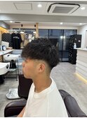 ハイライト/マッシュパーマ/ウルフ/波巻き/メンズ2