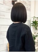 収まり抜群大人ボブ