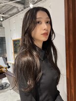 コフィー バイ メルト 吉祥寺(cofy by melt)&nbsp;【中澤彩乃】レイヤーロングシルキーベージュブリーチなし透明感