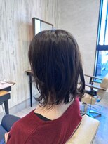 エヌアンドエー 杉戸高野台店(N&A)&nbsp;ゆるふわウェーブのミディアムスタイル/ハイライト