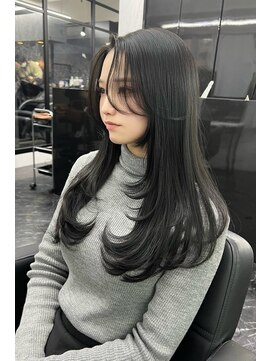 ランズ(LANDS) レイヤーカット 【韓国ヘア 大阪 梅田】