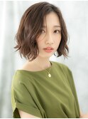 かきあげ前髪ヘルシースタイル大人ボブn古河20代30代40代