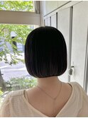 内巻きボブ