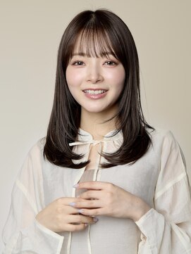 エンタク 新宿(enntaku) インナーカラー/ベージュ/韓国/前髪/顔周り/新宿西口/新宿駅