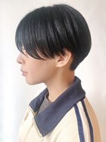 モリオフロムロンドン 原宿本店(morio from London) 【morio原宿】黒髪　刈り上げ　ハンサムショート