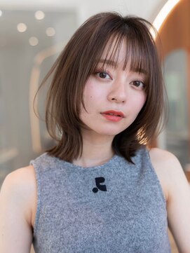 エースハバナ 渋谷(1 HAVANA) 大人かわいい／20代30代／バングカット/ダークアッシュ