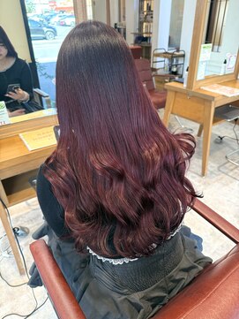 ルシュカイチマルニ(Rasca102) Rasca◇ボルドーカラー　秋カラー　ブリーチ無しカラー