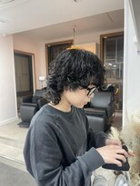 アオ(AO。)&nbsp;ウルフパーマ/ショートウルフパーマ/プードルパーマ