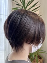 クローバー(clover)&nbsp;ハンサムショート×ベージュ