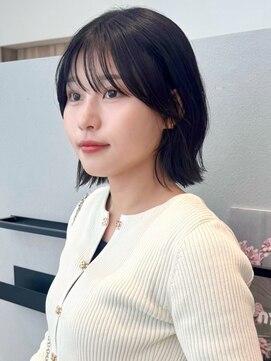 ケーツー あべのキューズモ-ル店(K-two) 大人ボブ*くびれボブ*外ハネボブ*顔周りカット*前髪カット*黒髪