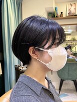 ロンド パルティール 大宮(Lond partir)&nbsp;イメチェン外ハネボブ美髪ワイドバングレイヤーショート/大宮