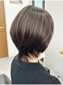 ウルフショートボブ浦和美容室ARTS荒巻充埼玉ヘアカット上手い