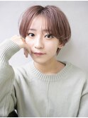大人可愛い美髪センターマッシュ254