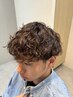 【野村指名限定】メンズの気持ち分かります!カット+波巻きパーマ ¥8900