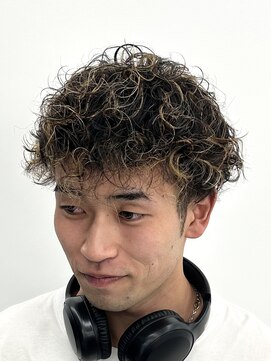 ウィル バイ ブラウン(Vir by Brown) メンズハイライト/プードルパーマ