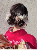 成人式ヘアセット