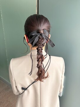 ランリ 金山 名古屋(Ranri) 【編み下ろしアレンジ】　金山/名古屋/ヘアセット