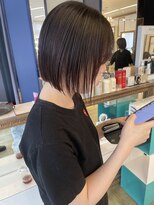 コワファースト 大分(COIFF1RST)&nbsp;大人可愛いショートボブ白髪ぼかし20代30代40代/大分