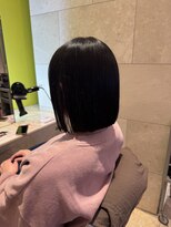 アクセル エルヴェ 佐野店(AXCEL E'LEVER)&nbsp;丸すぎないボブ