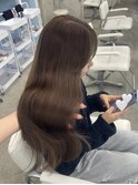 柔らかヘーゼルベージュ/顔周りカット