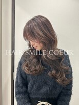 ヘアースマイルクー(HAIR SMILE COEUR)&nbsp;【YUKA】透明感のある柔らかいブラウン