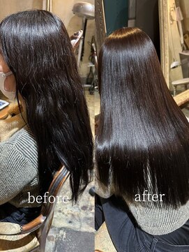 髪質改善と縮毛矯正の専門店 サンティエ(scintiller) 髪質改善/縮毛矯正/美髪/艶髪/弱酸性縮毛矯正/美髪ストレート