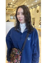 トエカグヤヒメ(toe kaguyahime) 簡単スタイリングのパーマスタイル