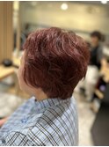 ウルフカットショートカットショートボブ50代ショート/四条大宮