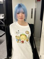 イリス 心斎橋(.elice)&nbsp;フェイスフレーミングミニウルフショートウルフ天使の羽バング