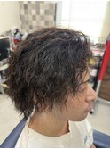 縦落ちツイストスパイラルパーマ