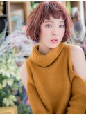 *+COVER HAIR+*…ショートバングのふわふわボブa