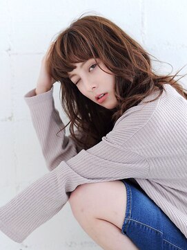 ラフィス ヘアー アーク 高槻店(La fith hair arc) トレンド鎖骨レングスの抜け感スタイル 桑田健太郎