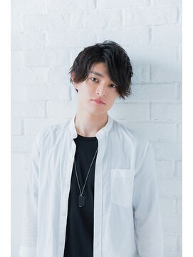 アメリ エ ギャルソン ジュヌ 鶴瀬店(amelie et garcon Jeune) セミウェット×メンズミディアムネープレス