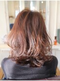 【透け感・レイヤー】人気のミディアムヘア