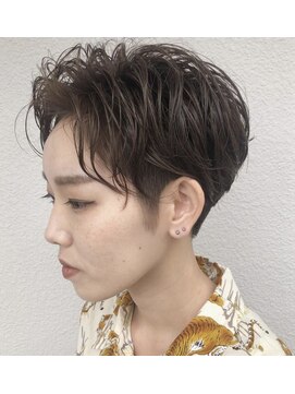 モアナ バイ ヘッドライト 沖縄東崎店(Moana by HEADLIGHT) ハンサムショート♪小顔☆イメチェン☆アッシュ