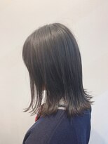 ヘアーアンドビューティジョウ(hair&beauty JOU) ダークブルージュ、セミディ