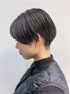 テトヘアー(teto hair) マニッシュショート、刈り上げ女子、ハンサムショート