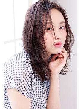 ロアー 葛西店(RAWR hair) 【RAWR】無造作ルーズセミディ