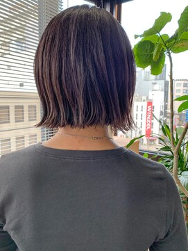テトヘアー(teto hair) 外ハネボブ、前下がりボブ、切りっぱなしボブ、グラデーション