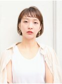 ピンクベージュミニボブ【中谷ユウ】
