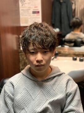 ヒロギンザ 新橋店(HIRO GINZA) マッシュパーマ　顔剃り　メンズシェービング　新橋