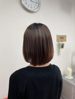 美容室サンク(CINQ) 内巻きストレート