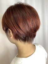 ヘアーメイク トレコローリ(hair make trecolori) 【trecolori 津田沼】オレンジブラウン