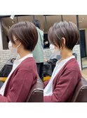 絶壁解消・ひし形・くびれ・大人ショートボブ・30代40代【猪狩】