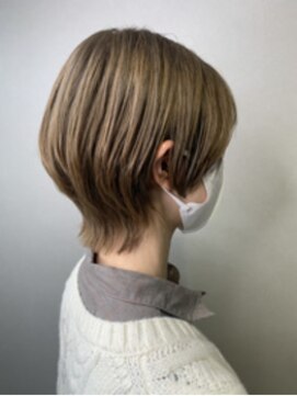 エイム ヘア リアム 調布店(eim hair liam) 束感×ショートウルフ