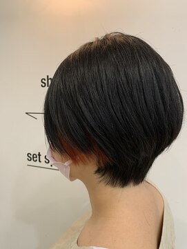 ヘアブランコブランコ 横浜(hair blanco_blanco) ボブルフ/艶ボルドー/こなれハイトーン/プレミアムカラー[横浜]