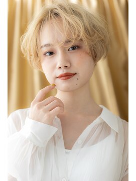 カバーヘア ブリス 上尾西口店(COVER HAIR bliss) 外国人風フレンチガーリー大人ボブショートZ上尾10代20代30代