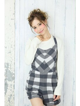 フェイス 赤羽店(face) ペールベージュセクションカラーグラデーションカラー外ハネボブ