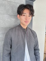 ルービック 和歌山(Rubik's)&nbsp;爽やかメンズショート/波巻きパーマ【MEN'S】