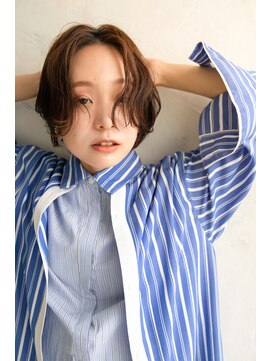 クロレ(CLORE) ショート ウザバング ハンサムショート ブラウンカラー